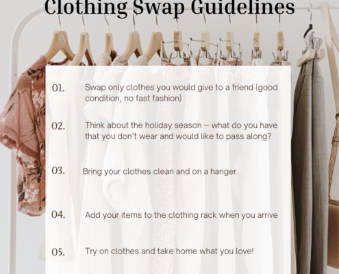 Clothing Swap guidelines